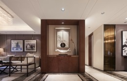 嘉州新城196m²新中式风格完工